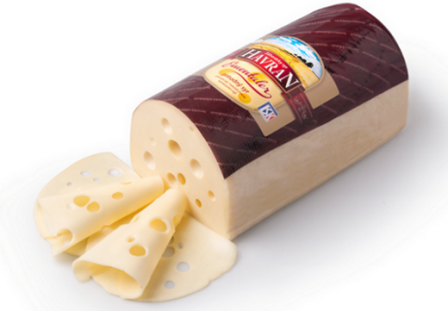Erdőháti Ementáli típusú varjú sajt